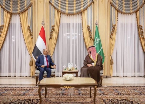 Defense minister meets Yemen’s new prime minister, affirms Saudi support
