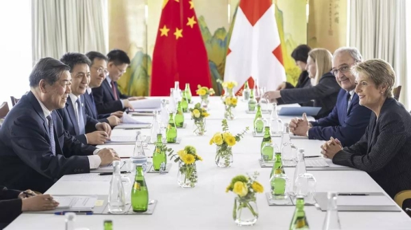 US and China begin second day of tariff talks as Trump claims 'great progress'