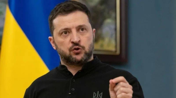 Ukrainian President Volodymyr Zelensky