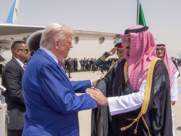 Trump begins second term foreign tour in Riyadh, welcomed by Crown Prince