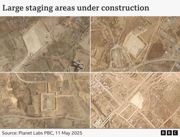 Construction sites appear in Gaza ahead of Israeli-US aid plan rejected by UN