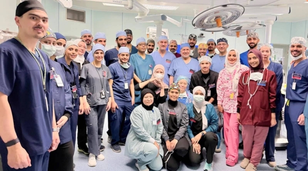 The surgical separation was carried out by a 36-member medical team, headed by King Salman Humanitarian Aid and Relief Centre Supervisor General Dr. Abdullah Al-Rabeeah.
