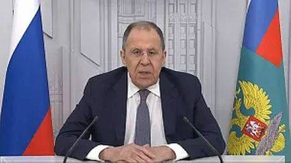 Russian Foreign Minister Sergey Lavrov announced the Kremlin's proposal to resume direct negotiations with Ukraine with second round of Istanbul talks, Moscow, May 28, 2025
