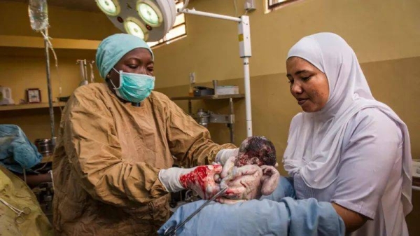 There is a shortage of trained health personnel in Nigeria