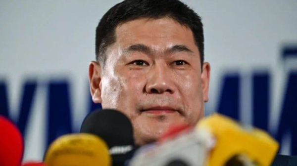 Luvsannamsrain Oyun-Erdene is under fire over his family's alleged lavish lifestyle