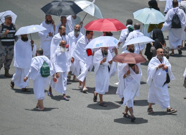 The Health Affairs Department at the Ministry of National Guard has allocated an integrated center to address heat stress cases in Arafat as part of its health plan for this year's Hajj season.
