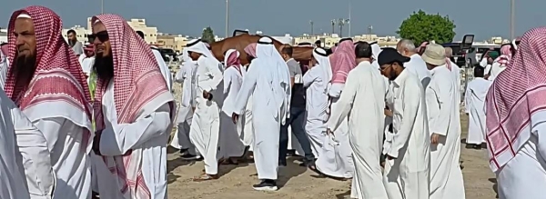 Large number of people attended the funeral prayer and burial of Dr. Abdul Malik Qadi in Dhahran.
