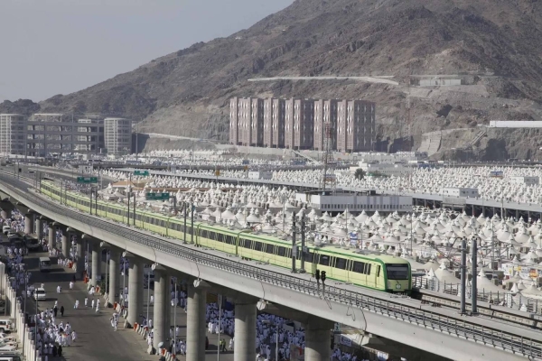 The Mashaer Metro Train maintained its efficient performance, transporting over 604,000 pilgrims since its launch of operation for this year’s Hajj on Tuesday
