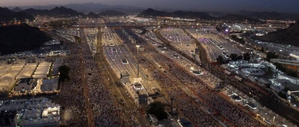 Pilgrims are advised to refrain from carrying luggage to the Jamarat facility in Mina and the Grand Mosque in Makkah.
