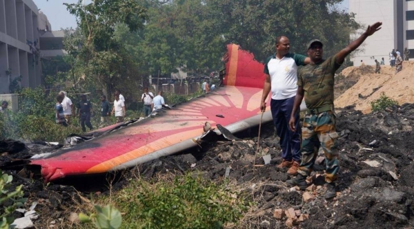 An Air India plane bound for London with 242 people on board crashed within minutes of take-off from India's northwestern city of Ahmedabad on Thursday afternoon.
