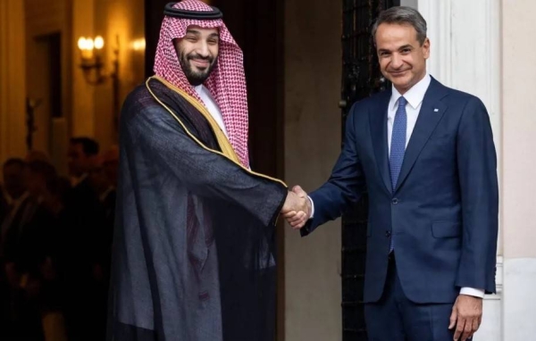 Saudi Crown Prince and Greek PM call for restraint and de-escalation in phone call  
