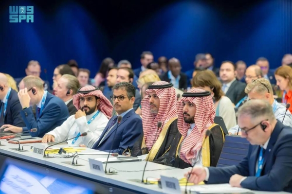 Communications, Space and Technology Commission (CST) Acting Governor Eng. Haytham AlOhali attending International Telecommunication Union Council session in Geneva, Switzerland.
