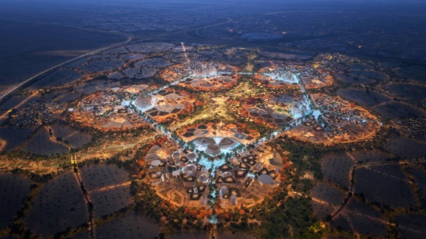 The master plan for Expo 2030 Riyadh covers an area of ​​6 million square meters north of Riyadh, adjacent to the future King Salman International Airport.
