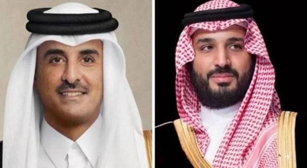 Saudi Crown Prince calls Qatari Emir to pledge full support