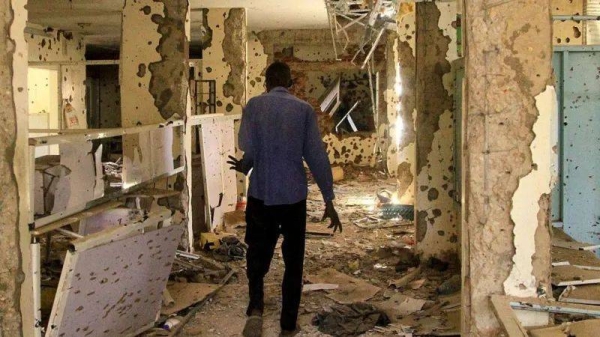 Many hospitals in Sudan - like this one in the capital - have been destroyed by the war