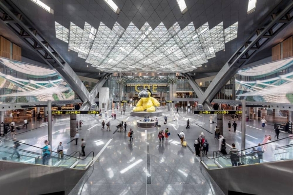 Air-travel disruptions started to ease in the Middle East after the announcement of US President Donald Trump about reaching a ceasefire deal between Israel and Iran.
