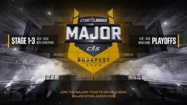 StarLadder brings CS2 Major to Budapest in 2025