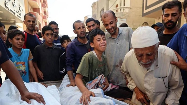 Israeli airstrike kills children fetching water in central Gaza