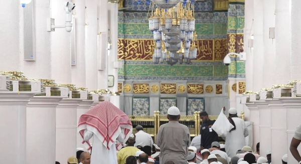 Nearly 2 million worshippers prayed in Rawdah at Prophet’s Mosque during Hajj 1446