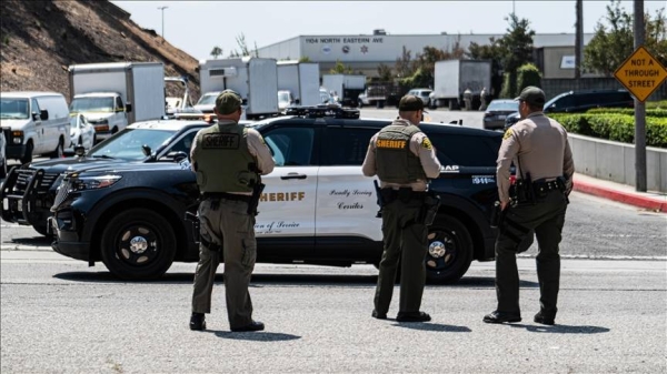 At least 30 injured as vehicle plows into crowd in Los Angeles