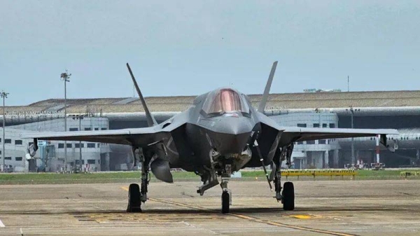 The F-35B was diverted to Thiruvananthapuram airport following an emergency