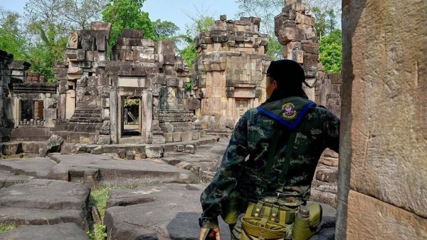 Thailand and Cambodia have in recent months strengthened troops presence along the border