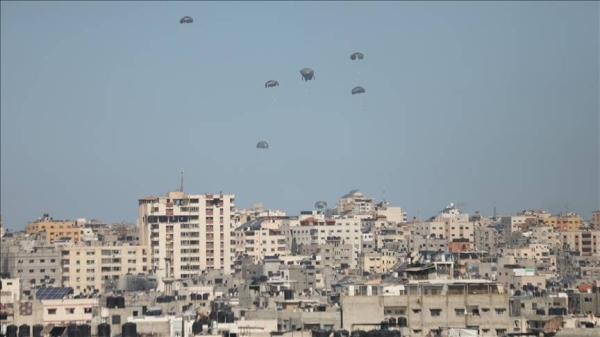 Hamas denounces Israel’s aid airdrops and corridors as ‘deceptive starvation tactics’