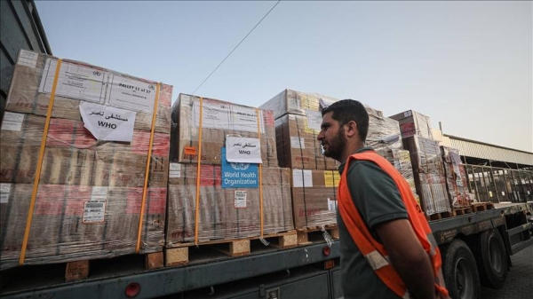 WHO-coordinated medical aid convoy set to enter Gaza amid health system collapse