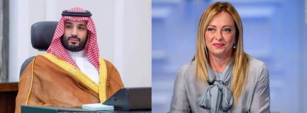 Italian PM Meloni calls Saudi Crown Prince to discuss developments in Gaza