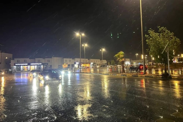 Six regions of Saudi Arabia witnessed heavy rainfall on Wednesday.