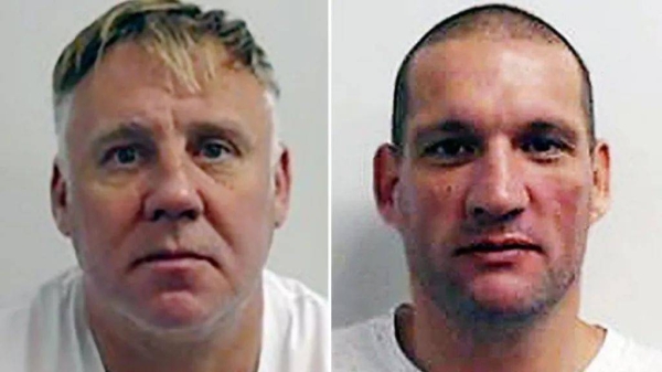 Jamie Stevenson (left) and James White were both involved in drug smuggling