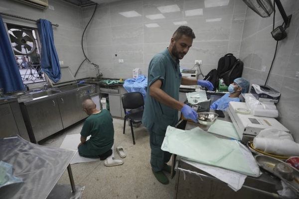 Doctors in Gaza say famine’s toll visible in starving patients