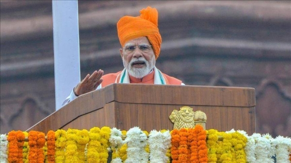 Indian Prime Minister Narendra Modi. 