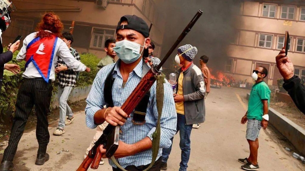 Violence has spiralled across Nepal amid anti-corruption protests