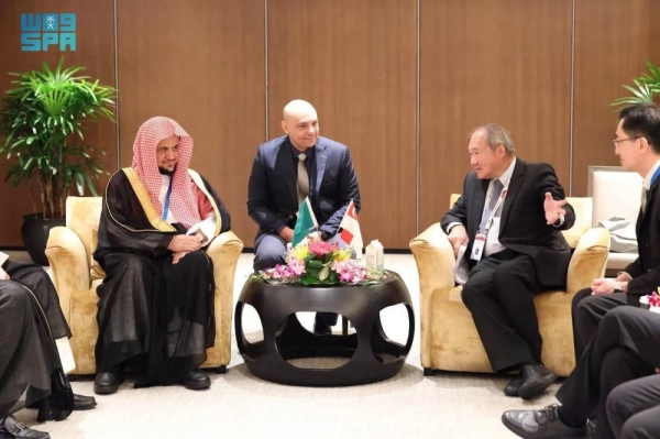 Saudi Attorney General Sheikh Saud Al-Muajab held bilateral meetings with his counterparts from several countries on the sidelines of the 30th Annual Conference and General Meeting of the International Association of Prosecutors (IAP) in Singapore.