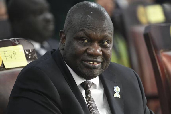 South Sudan's Vice President Riek Machar