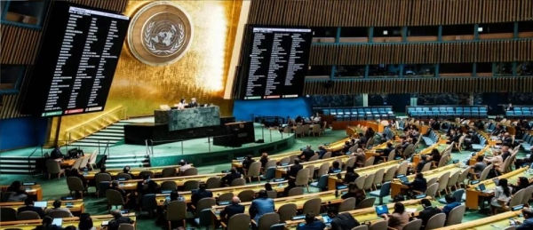UN General Assembly backs two-state plan with strong majority