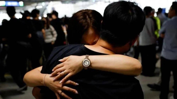 More than 300 South Koreans who were detained in a massive immigration raid in Georgia arrived home last Friday