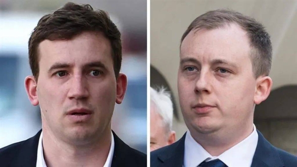 Christopher Cash (left) and Christopher Berry (right) were both accused of being Chinese spies