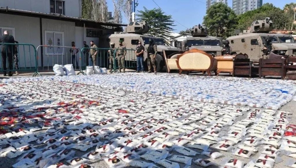 Lebanese Interior Minister Ahmed Hajjar revealed that security authorities in the country seized approximately 6.5 million Captagon pills that were being prepared for smuggling to Saudi Arabia through the Port of Beirut.