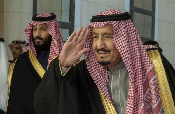 King Salman and Crown Prince Mohammed bin Salman.