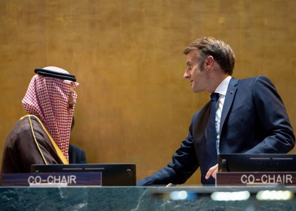 Saudi Arabia and France push unified Palestinian authority, international mission for peace