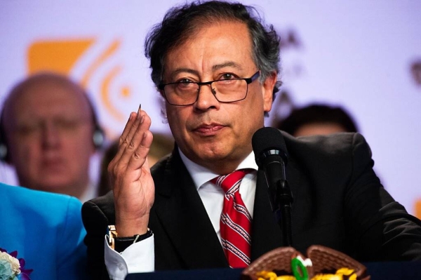 Colombian President Gustavo Petro