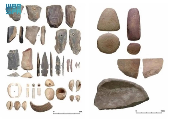 The Masyoun site, northwest of Tabuk, dates back to the Pre-Pottery Neolithic period, specifically between 11,000 and 10,300 years ago.
