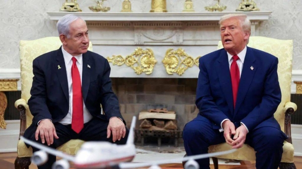 It will be Netanyahu's fourth visit to the White House since Trump returned to office in January (file photo)